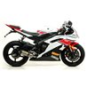 YAMAHA YZF R6 2012 - 2016 SILENCIOSO THUNDER APPROVED DE ALUMINIO PARA COLECTORES ORIGINALES