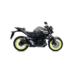 YAMAHA MT-03 2018 - 2019 SILENCIOSO STREET THUNDER DE TITANIO FONDO EN CARBONO