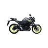 YAMAHA MT-03 2018 - 2019 SILENCIOSO STREET THUNDER DE TITANIO FONDO EN CARBONO