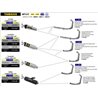 YAMAHA MT-07 2014 - 2020 KIT COLECTORES CATALÍTICO HOMOLOGADO VERSION BAJA PARA SILENCIOSOS THUNDER