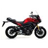YAMAHA MT-09 TRACER 2015 - 2020 SILENCIOSO THUNDER DE ALUMINIO FONDO EN CARBONO