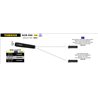 YAMAHA SCR 950 2017 - 2020 CONECTOR CATALÍTICO HOMOLOGADO PARA COLECTORES ORIGINALES