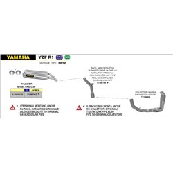 YAMAHA YZF R1 2004 - 2006 CONECTOR CENTRAL