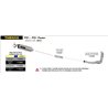 YAMAHA FZ1 - FZ1 FAZER 2006 - 2016 SILENCIOSO MAXI RACE-TECH APPROVED DE TITANIO FONDO EN CARBONO