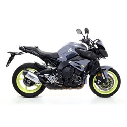 YAMAHA MT-10 2016 - 2020 SILENCIOSO INDY RACE EN TITANIO FONDO EN CARBONO