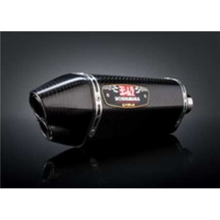 LINEA COMPLETA ESCAPE YOSHIMURA STREET R-77D, ACERO INOX, SILENCIOSO Y TAPA CARBON, SUZUKI GSX-R1000