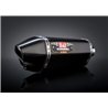 LINEA COMPLETA ESCAPE YOSHIMURA STREET R-77D, ACERO INOX, SILENCIOSO Y TAPA CARBON, SUZUKI GSX-R1000