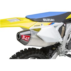 LINEA COMPLETA ESCAPE YOSHIMURA SIGNATURE RS-4, ACERO INOX, SILENCIOSO DE ALUMINIO, SUZUKI RM-Z250