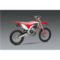 SILENCIADOR ESCAPE DOBLE YOSHIMURA SIGNATURE RS-9T, ACERO INOXIDABLE, TAPA CARBONO, HONDA CRF250R