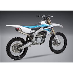 LINEA COMPLETA ESCAPE YOSHIMURA SIGNATURE RS-4, ACERO INOX, SILENCIOSO DE ALUMINIO, YAMAHA YZ250F