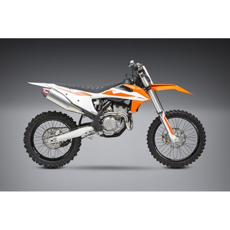 LINEA COMPLETA ESCAPE YOSHIMURA SIGNATURE RS-4, INOX, SILENCIOSO ALUMINIO , KTM/HUSQVARNA 250/350