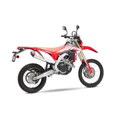 LINEA COMPLETA ESCAPE YOSHIMURA RACE RS-4, ACERO INOX, SILENCIOSO ALUMINIO, HONDA CRF450L/X