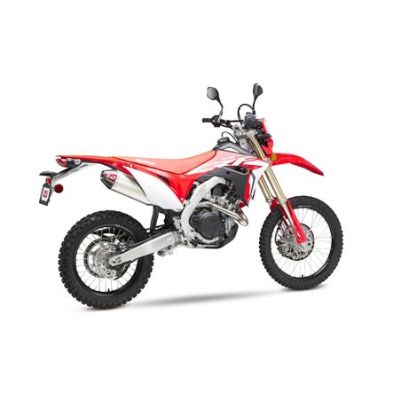 LINEA COMPLETA ESCAPE YOSHIMURA RACE RS-4, ACERO INOX, SILENCIOSO ALUMINIO, HONDA CRF450L/X