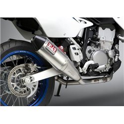 LINEA COMPLETA ESCAPE DOBLE YOSHIMURA RS-4, SILENCIOSO DE ALUMINIO, TAPA CARBONO, SUZUKI DR-Z400S/SM