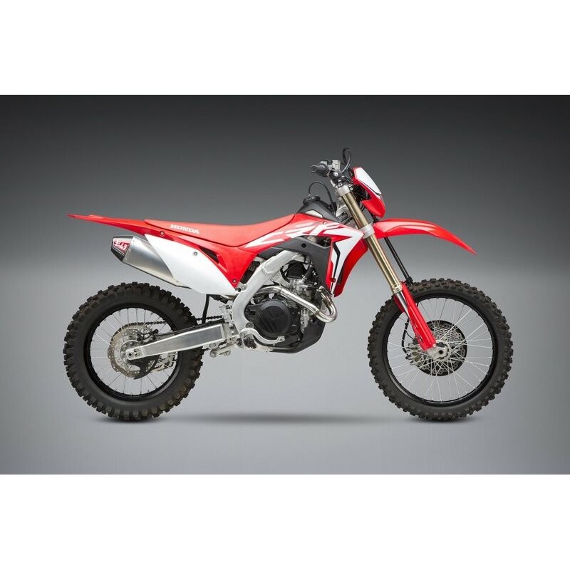 LINEA COMPLETA ESCAPE YOSHIMURA RS-4, ACERO INOXIDABLE, SILENCIOSO DE ALUMINIO, TAPA DE CARBONO, HONDA CRF450X