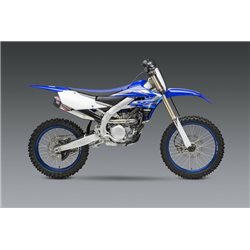 LINEA COMPLETA ESCAPE YOSHIMURA RS-12, ACERO INOX, SILENCIOSO DE ALUMINIO,  YZ250F