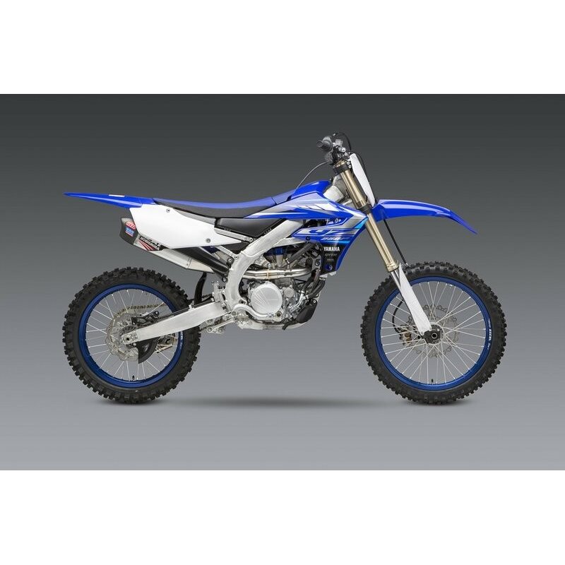 LINEA COMPLETA ESCAPE YOSHIMURA RS-12, ACERO INOX, SILENCIOSO DE ALUMINIO,  YZ250F