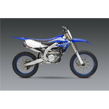 LINEA COMPLETA ESCAPE YOSHIMURA RS-12, ACERO INOX, SILENCIOSO DE ALUMINIO,  YZ250F