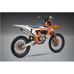 LINEA COMPLETA ESCAPE YOSHIMURA RS-4 SIGNATURE TITANIO/SILENCIOSO TITANIO/TAPA CARBONO KTM/HUSQVARNA