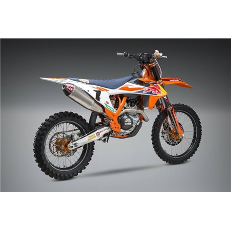 LINEA COMPLETA ESCAPE YOSHIMURA RS-4 SIGNATURE TITANIO/SILENCIOSO TITANIO/TAPA CARBONO KTM/HUSQVARNA