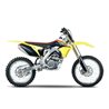 LINEA COMPLETA ESCAPE YOSHIMURA RS-4, ACERO INOX, SILENCIOSO ALUMINIO Y TAPA CARBONO, SUZUKI RM-Z250
