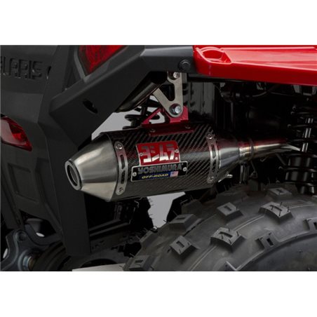 LINEA COMPLETA ESCAPE YOSHIMURA RS-2, ACERO INOX,SILENCIOSO CARBON Y TAPA ACERO INOX, POLARIS RZR170