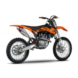 LINEA COMPLETA ESCAPE RS-4 DE ALUMINIO/ACERO INOXIDABLE, PARA KTM 450 SX-F/XC-F