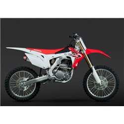 LINEA COMPLETA ESCAPE DOBLE YOSHIMURA SIGNATURE RS-9E, INOX, SILENCIOSO ALUMINIO, CRF250R