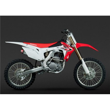 LINEA COMPLETA ESCAPE DOBLE YOSHIMURA SIGNATURE RS-9E, INOX, SILENCIOSO ALUMINIO, CRF250R