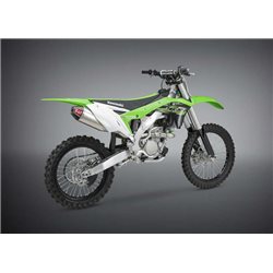 LINEA COMPLETA ESCAPE YOSHIMURA SIGNATURE RS-4, INOX, SILENCIOSO ALUMINIO Y TAPA CARBON, KX250F