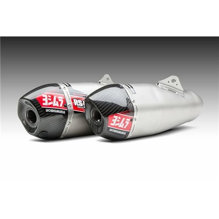 SILENCIOSO IZQUIERDO DE ACERO INOXIDABLE YOSHIMURA, PARA ESCAPE RS-9, HONDA CRF450R/RX