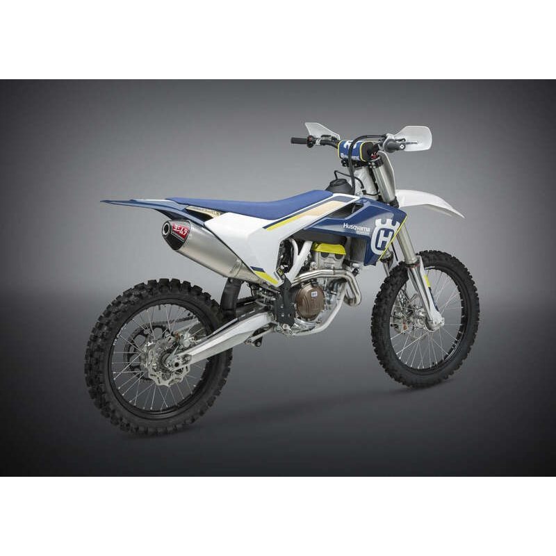 LINEA COMPLETA ESCAPE YOSHIMURA SIGNATURE RS-4, INOX, SILENCIOSO DE ALUMINIO KTM/HUSQVARNA 250/350