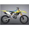 LINEA COMPLETA ESCAPE YOSHIMURA SIGNATURE RS-4, TITANIO, SILENCIOSO FIBRA CARBONO, SUZUKI RM-Z450