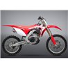 LINEA COMPLETA ESCAPE DOBLE YOSHIMURA SIGNATURE RS-9, INOX, SILENCIOSO INOX Y TAPA CARBONO, CRF250R