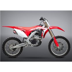 LINEA COMPLETA ESCAPE DOBLE YOSHIMURA SIGNATURE RS-9, TITANIO, Y TAPA CARBONO, HONDA CRF250R