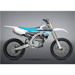 LINEA COMPLETA ESCAPE YOSHIMURA SIGNATURE RS-4, ACERO INOX, SILENCIOSO DE ALUMINIO, YAMAHA YZ250F