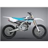 LINEA COMPLETA ESCAPE YOSHIMURA SIGNATURE RS-4, ACERO INOX, SILENCIOSO DE ALUMINIO, YAMAHA YZ250F