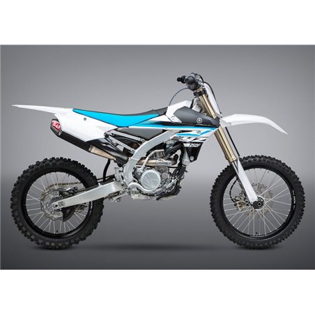 LINEA COMPLETA ESCAPE YOSHIMURA SIGNATURE RS-4, TITANIO, CARBON, YAMAHA YZ250F/YZ250FX/WR250F