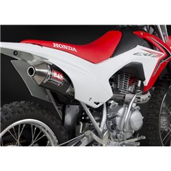 LINEA COMPLETA ESCAPE YOSHIMURA ENDURO RS-2, INOX, SILENCIOSO CARBON Y TAPA INOX, HONDA CRF125F