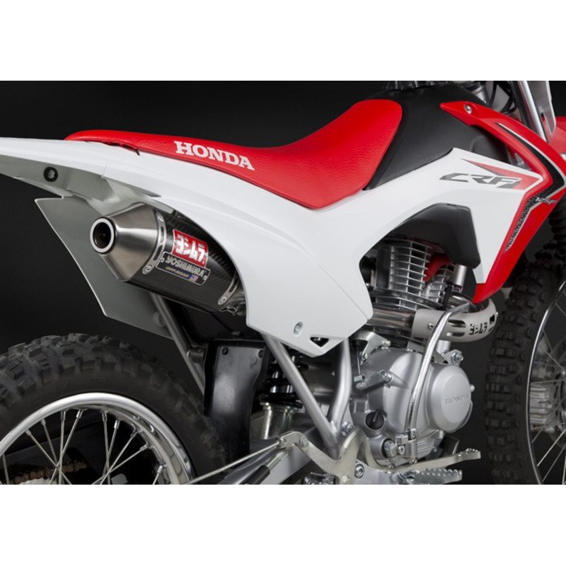 LINEA COMPLETA ESCAPE YOSHIMURA ENDURO RS-2, INOX, SILENCIOSO CARBON Y TAPA INOX, HONDA CRF125F