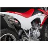 LINEA COMPLETA ESCAPE YOSHIMURA ENDURO RS-2, INOX, SILENCIOSO CARBON Y TAPA INOX, HONDA CRF125F