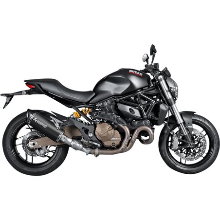 DUCATI MONSTER 821 ABS STRIPE 2015 - 2016 AKRAPOVIC
