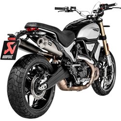 DUCATI SCRAMBLER 1100 ABS SPORT 2018 - 2020 AKRAPOVIC