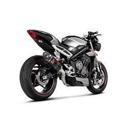 TRIUMPH STREET TRIPLE 765 R LRH ABS LOW 2020 - 2020 AKRAPOVIC
