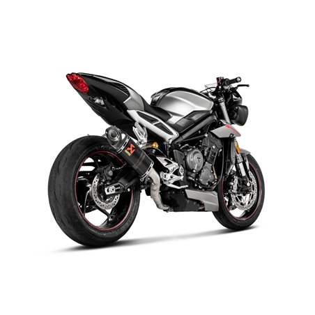 TRIUMPH STREET TRIPLE 765 R LRH ABS LOW 2020 - 2020 AKRAPOVIC