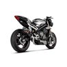 TRIUMPH STREET TRIPLE 765 R LRH ABS LOW 2020 - 2020 AKRAPOVIC