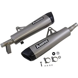 TRIUMPH BONNEVILLE 1200 T120 ABS BLACK 2019 - 2020 AKRAPOVIC