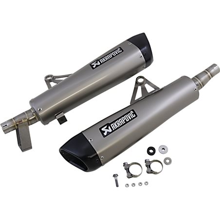 TRIUMPH BONNEVILLE 900 T100 ABS BLACK 2019 - 2020 AKRAPOVIC