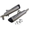 TRIUMPH BONNEVILLE 900 T100 ABS BLACK 2019 - 2020 AKRAPOVIC