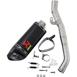 TRIUMPH STREET TRIPLE 765 R LRH ABS LOW 2021 - 2022 AKRAPOVIC